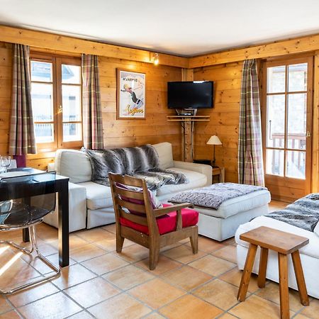 Warm 2-Bedroom Apartment Near The Tourist Office Megève Eksteriør billede