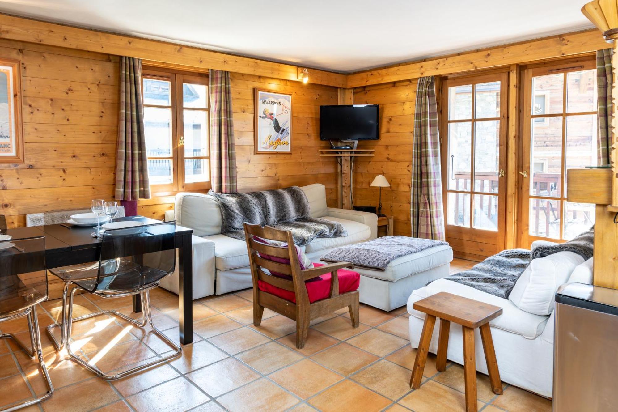 Warm 2-Bedroom Apartment Near The Tourist Office Megève Eksteriør billede