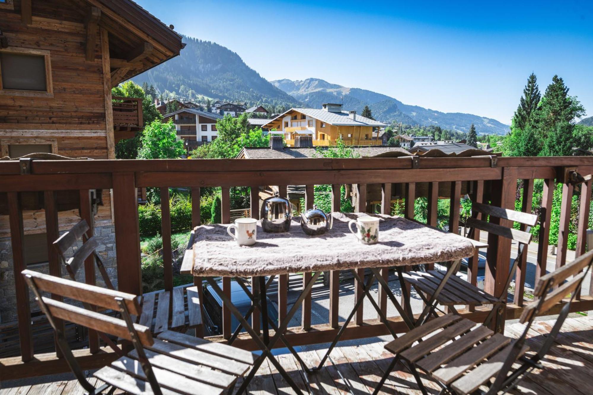 Warm 2-Bedroom Apartment Near The Tourist Office Megève Eksteriør billede
